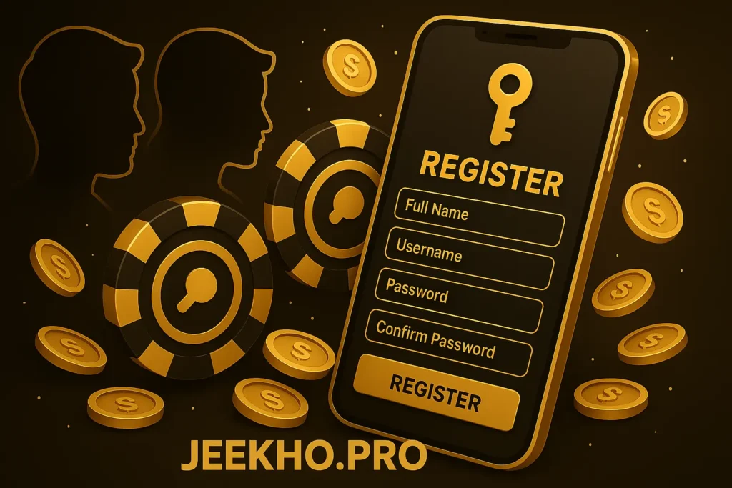 Jeekho game registeration